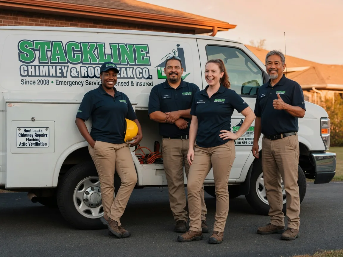 Chimney flashing repair company in Augusta, KS